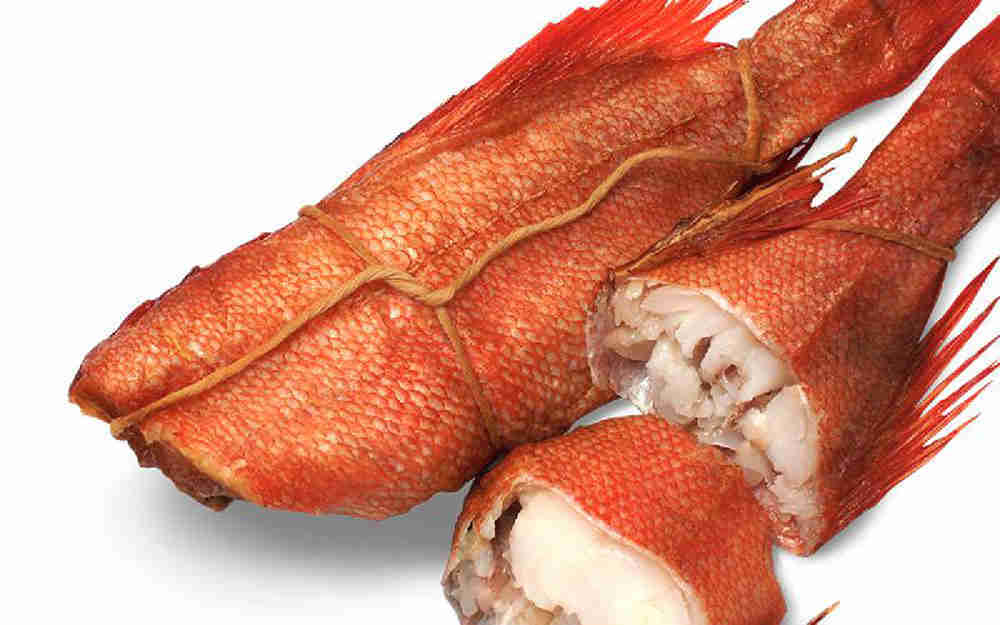 Окунь морской горячего копчения